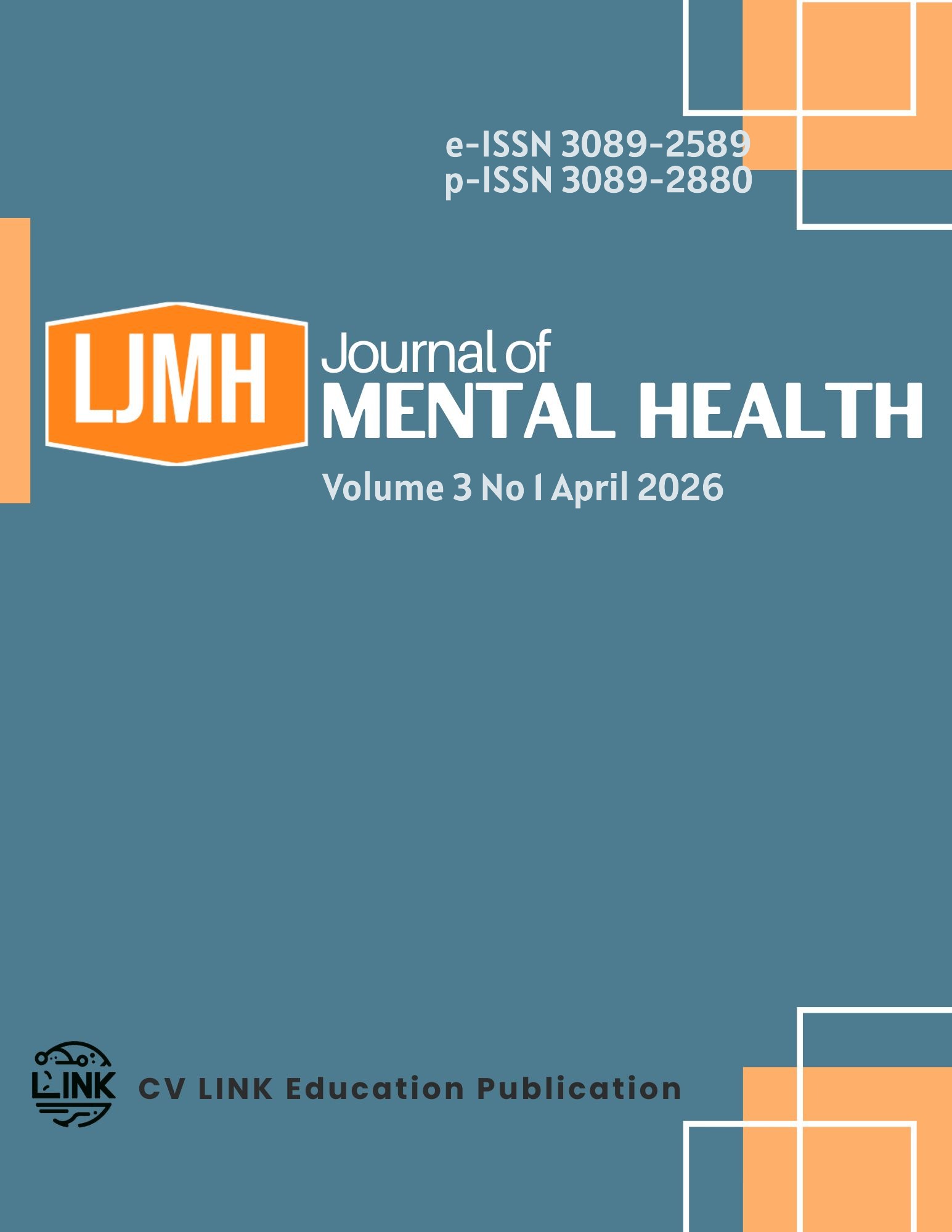 					View Vol. 3 No. 1 (2026): April : Journal of Mental Health
				